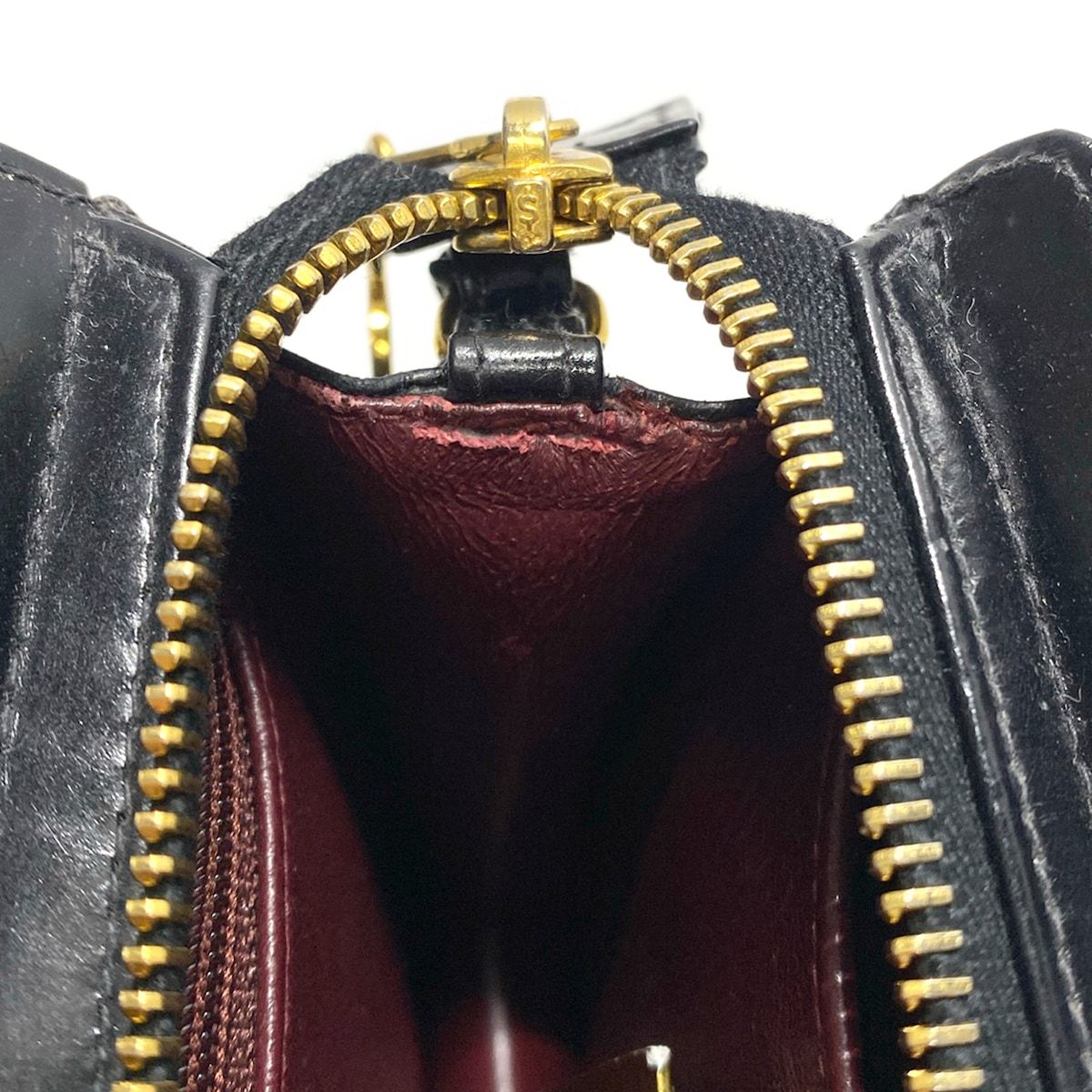 CHANEL(シャネル) セカンドバッグ - 黒 ココマーク/ゴールド金具/ターンロック レザー
