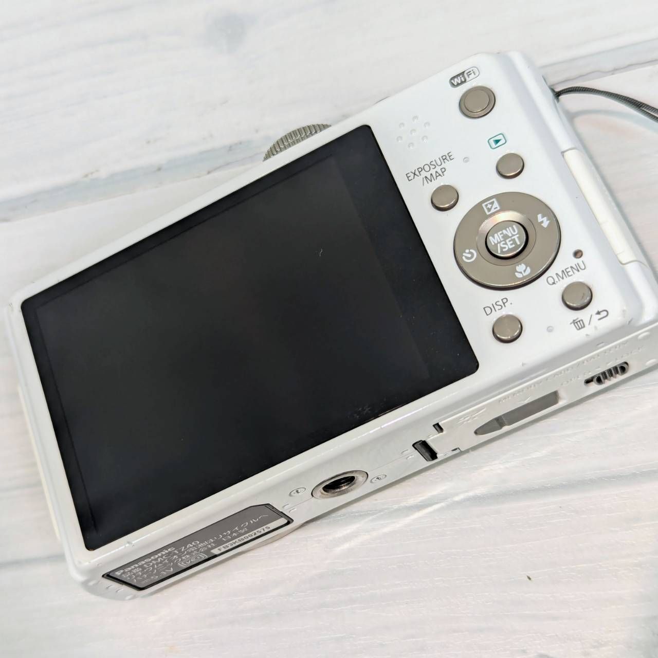 塩】Panasonic 20倍ズーム Wi-Fi NFC GPS機能 LUMIX DMC-TZ40