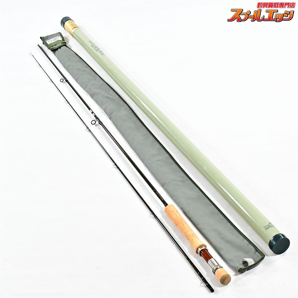 ★☆【ダイワ】 ロッホモアZ F918U 9.1ft #8 専用アルミケース付 DAIWA LOCHMOR-Z ヤマメ イワナ アマゴ ニジマス K_191★☆v47696