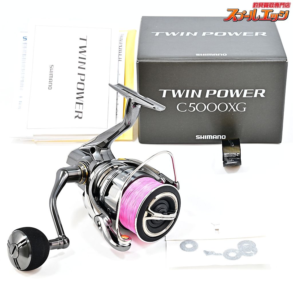 ★☆【シマノ】 24ツインパワー C5000XG 使用1回 SHIMANO TWIN POWER★☆m45090