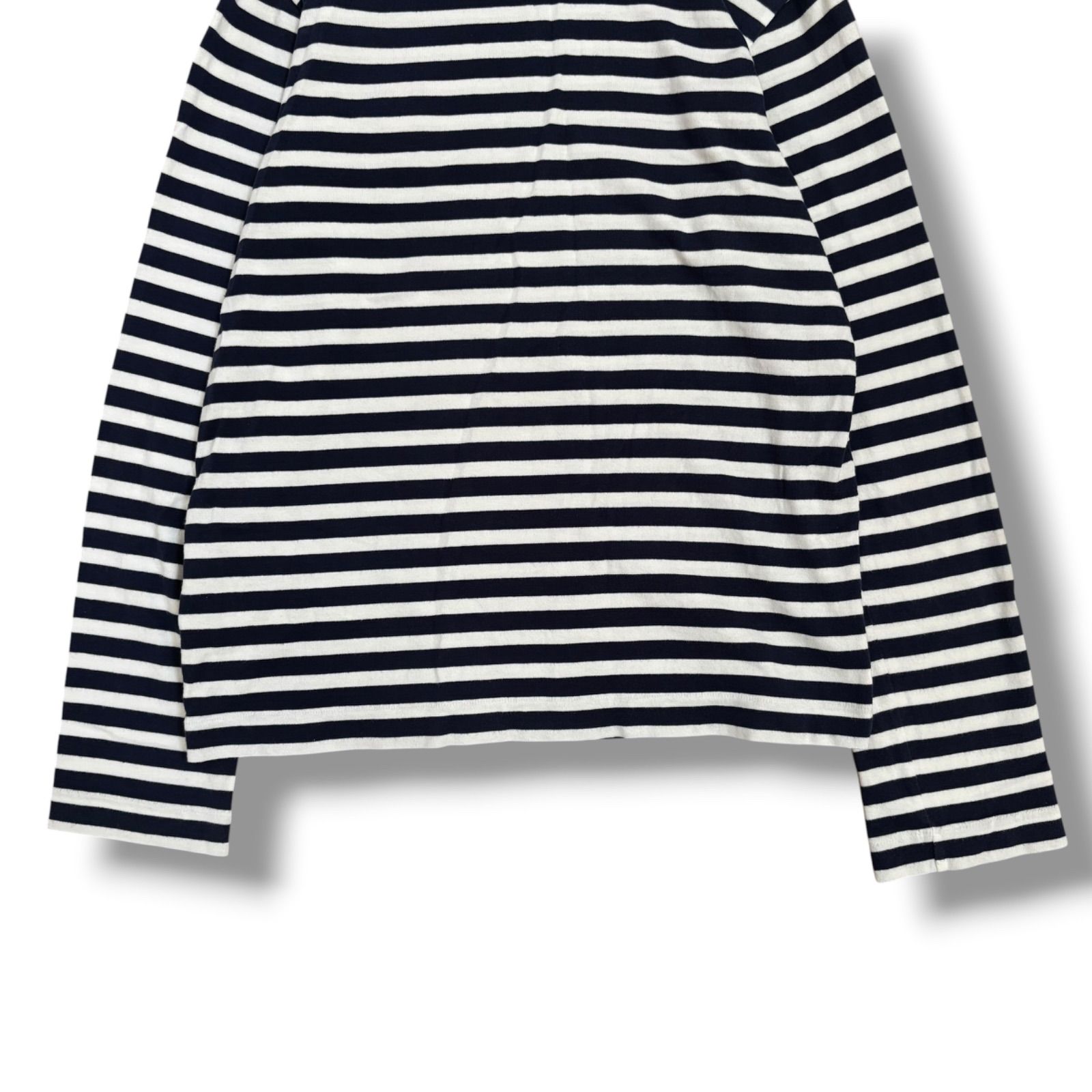 【PLAY COMME des GARCONS】ボーダー Tシャツ L ネイビー AD2022L