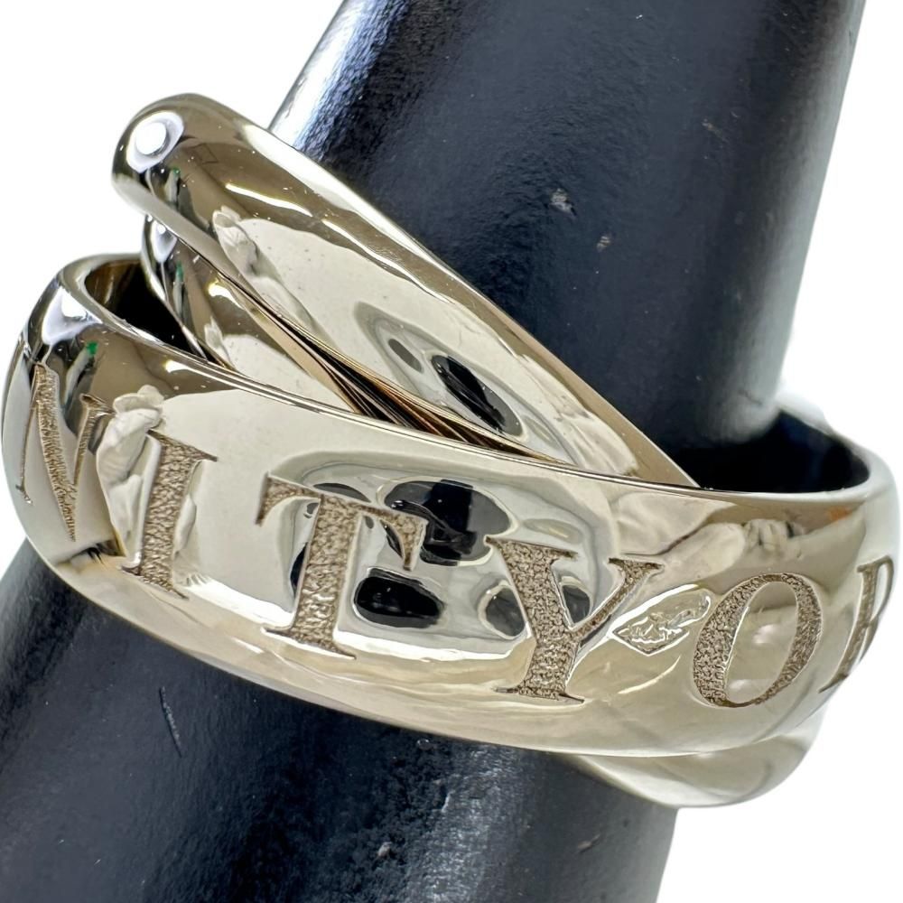 13号 【CARTIER/カルティエ】トリニティ アモーレ 1998年Xmas限定 リング・指輪 K18WGホワイトゴールド 18金 /(単色) 11.3g 53 レディース 【中古】【真子質店】【GD】
