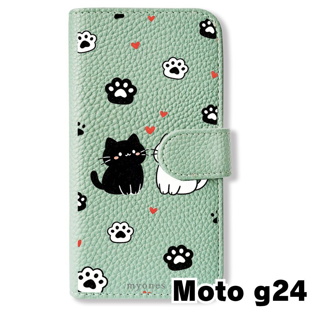 新品未使用】 moto g24 (XT2423-5) Motorola 手帳型スマホ ケース
