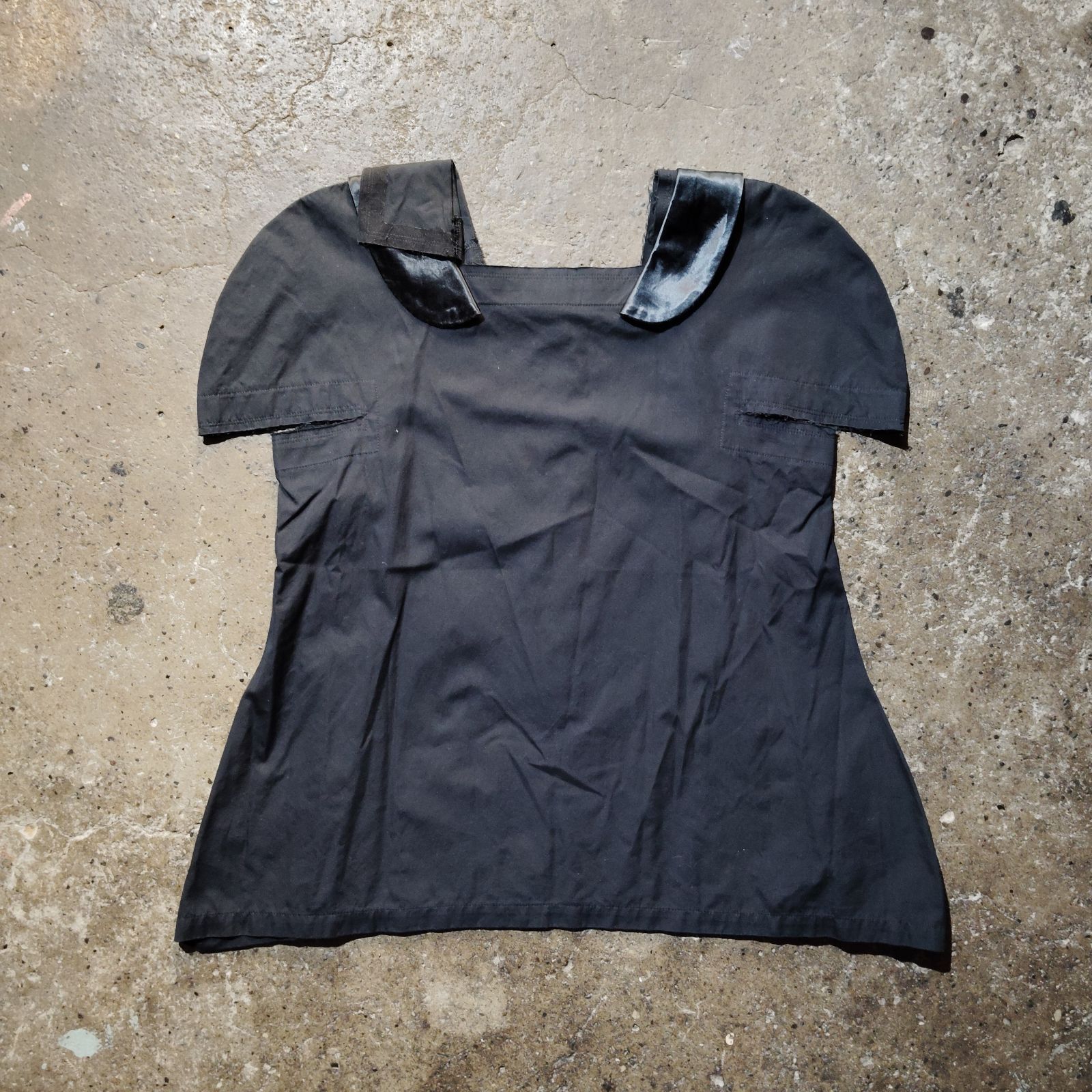 COMME des GARCONS 14ss 裁ち切り変形カットソー 平面 コムデギャルソン 2014ss AD2013