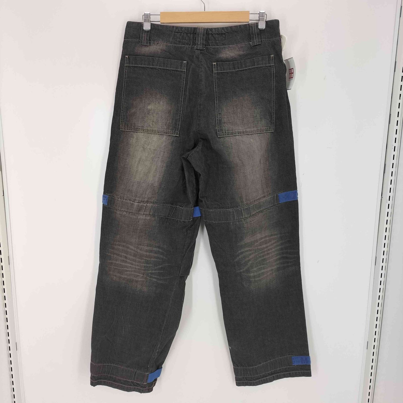 マリテフランソワジルボー MARITHE FRANCOIS GIRBAUD シャトルパンツ ブラックデニムパンツ メンズ 34 マリテフランソワジルボー MARITHE FRANCOIS GIRBAUD シャトルパンツ ブラックデニムパンツ メンズ 34