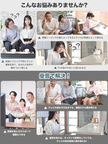 手元スピーカー テレビ用 優音 Youon 【2025年最新ゼロ遅延版】 Earaku(イアラク) お手元スピーカー Renaトランスミッター送信機付 「音楽」「テレビ」「映画」3つの音声モード 本革ストラップ 快眠音楽内蔵 高齢者 母の日 dfee8bd0 手元スピーカー テレビ用 優音 Youon 【2025年最新ゼロ遅延版】 Earaku(イアラク) お手元スピーカー Renaトランスミッター送信機付 「音楽」「テレビ」「映画」3つの音声モード 本革ストラップ 快眠音楽内蔵 高齢者 母の日 dfee8bd0