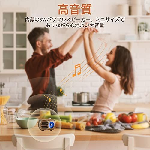 GemeanR-818 木製 ラジオBluetooth スピーカー （ワイヤレスブルートゥースイヤホン対応不可） 小型 ワイドFM レトロ 充電式 ベースプレーヤー AUX対応、プレゼントに最適(くるみ色) 国内発送 037e92ec