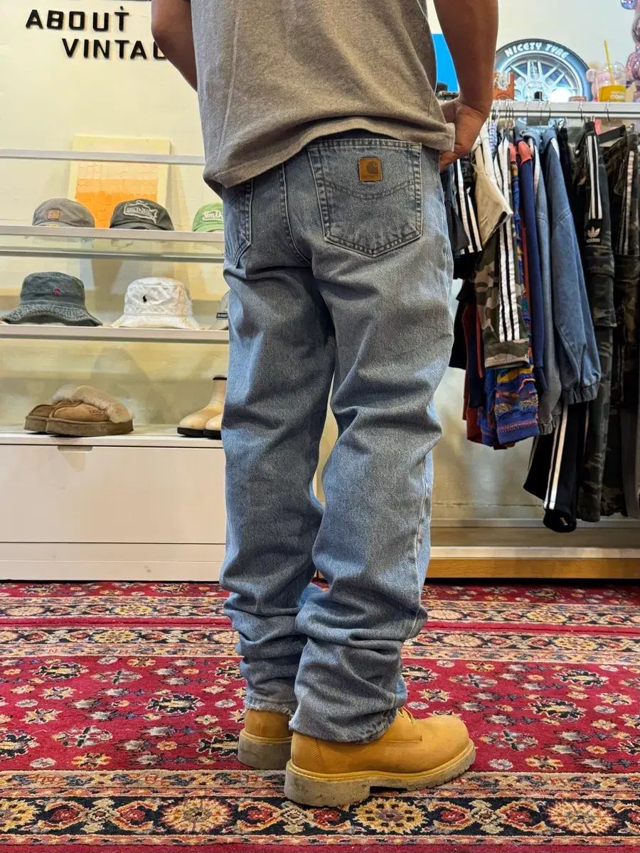 Carhartt カーハート B18 STW ヴィンテージ デニム パンツ 32in
