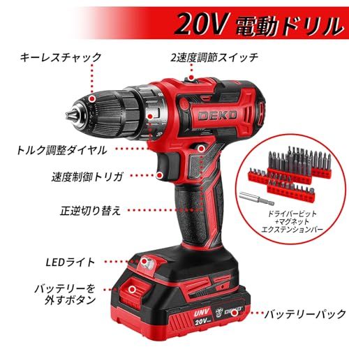 【20V電動ドリル付き】186点本組 工具セット ホームツールセット 家庭用 ツールセット 日曜大工 DIYセット 作業工具セット 家具の組み立て 住まいのメンテナンス用 修理道具セット 便利な収納ケース付き 赤 国内発送 1725aa8b 【20V電動ドリル付き】186点本組 工具セット ホームツールセット 家庭用 ツールセット 日曜大工 DIYセット 作業工具セット 家具の組み立て 住まいのメンテナンス用 修理道具セット 便利な収納ケース付き 赤 国内発送 1725aa8b