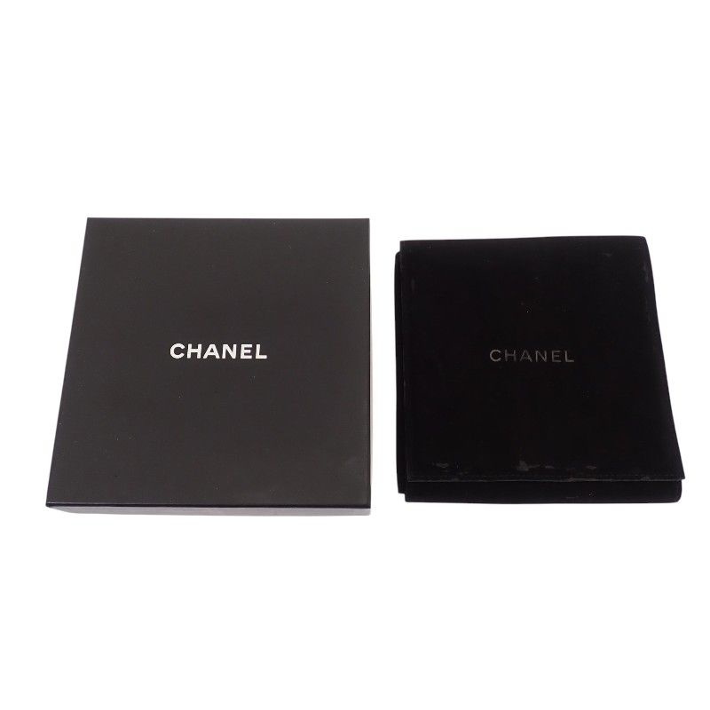 シャネル CHANEL CCパールロング ネックレス メタル フェイクパール ホワイト 白 ブラック 黒 ゴールド金具 レディース ペンダント 保存箱付属 上品 ココマーク【中古】【ABランク】