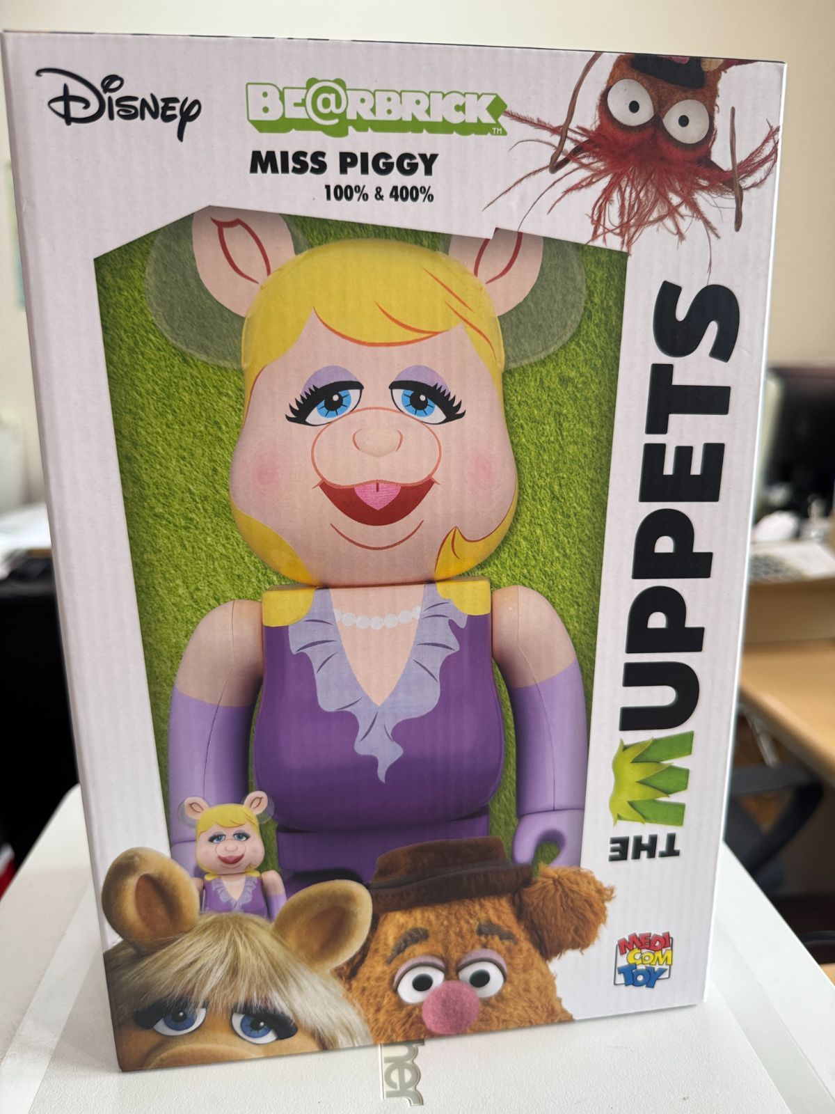 【新品未使用】BE@RBRICK Miss Piggy 100% & 400%