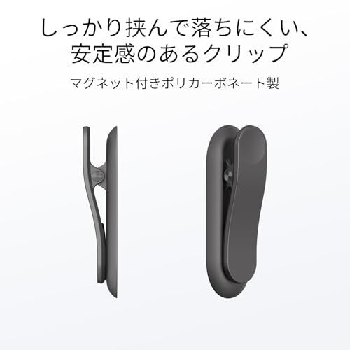 【新品】Plaud NotePin AI ボイスレコーダー 専用マグネットピン・クリップ【追加・交換用】セット プラウドノートピン用アクセサリー アルミ製ピン ポリカーボネート製クリップ 磁気 装着簡単 パープル 802e7e1b