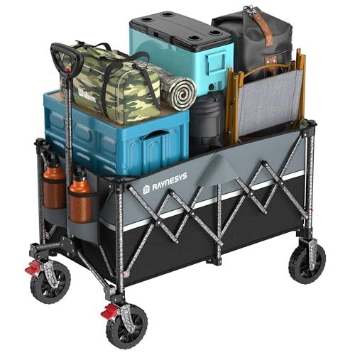 未使用品 折りたたみキャリーワゴン 耐荷重150kg 大容量 150L 新品】キャリーワゴン【2025新登場】【ブレーキ付き】 大容量150L 耐