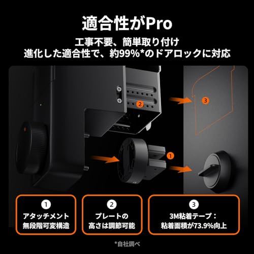 【新品】SwitchBot スマートロック プロ 指紋認証パッド 暗証番号 - スイッチボット 鍵 スマートキー ドアロック オートロック スマホで操作 交通系ICカード FeliCa Suica PASMO Alexa/Google Hom 8b6c9688 【新品】SwitchBot スマートロック プロ 指紋認証パッド 暗証番号 - スイッチボット 鍵 スマートキー ドアロック オートロック スマホで操作 交通系ICカード FeliCa Suica PASMO Alexa/Google Hom 8b6c9688