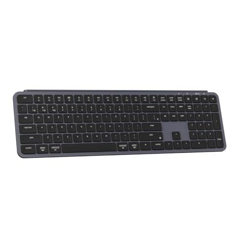【新品】【国内正規品】Keychron B6 Pro ウルトラスリム ワイヤレスキーボード、フルサイズ、テンキー付、ZMKカスタマイズ、シザースイッチ、2.4 GHz/Bluetooth 5.2/有線接続、ロングバッテリーライフ、Mac Wi e4e9dee7