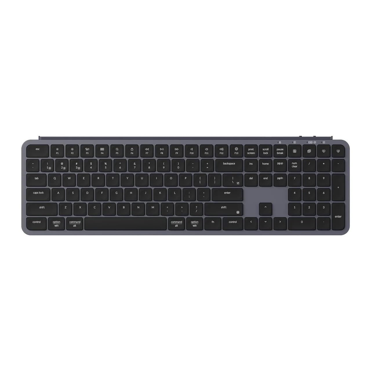 【新品】【国内正規品】Keychron B6 Pro ウルトラスリム ワイヤレスキーボード、フルサイズ、テンキー付、ZMKカスタマイズ、シザースイッチ、2.4 GHz/Bluetooth 5.2/有線接続、ロングバッテリーライフ、Mac Wi e4e9dee7