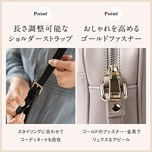 【新品】[ムラ] ショルダーバッグ コンパクト レディース 本革 レザー 牛革 シンプル 肩掛け 斜めがけ 14b06386