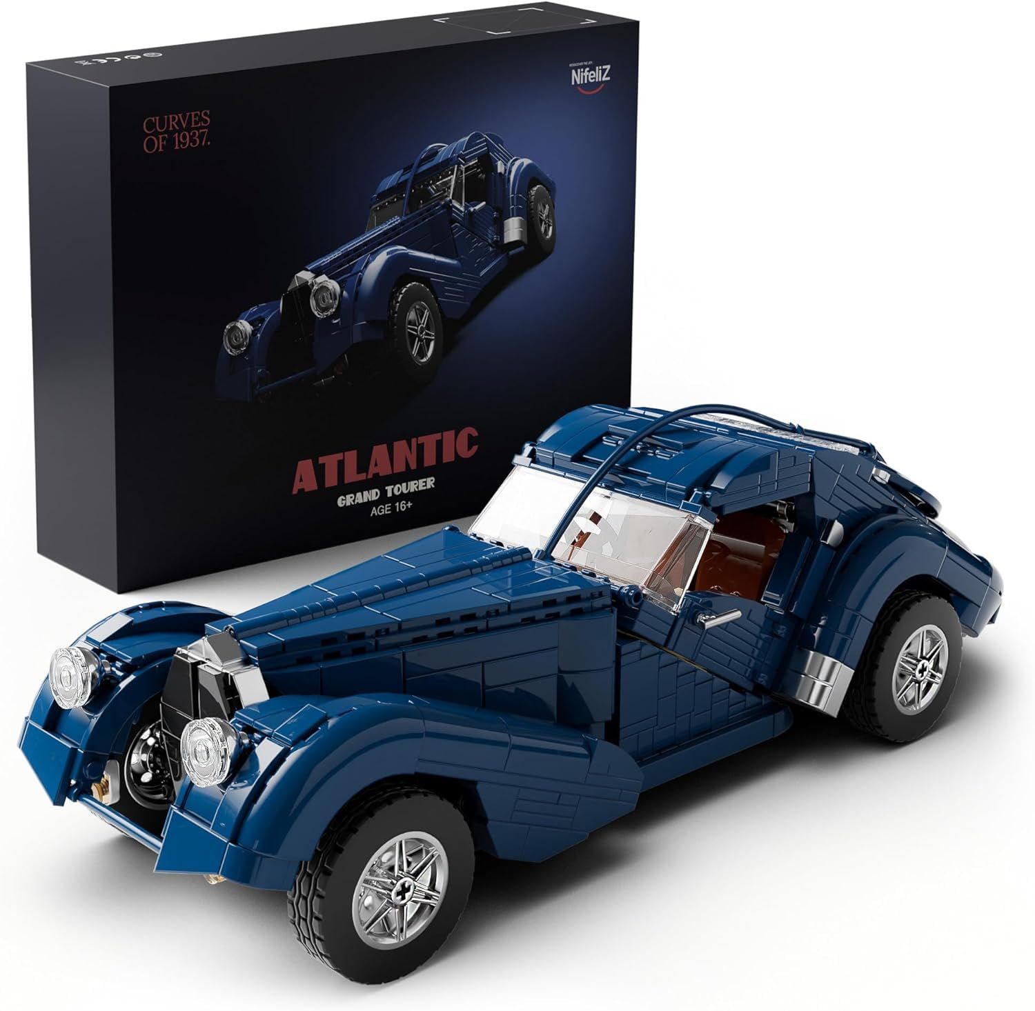 【新品】Nifeliz アトランティック車ブロック 1/14 スケール大人向けブロックセット 組み立てモデル 乗り物おもちゃ オフィス/自宅インテリア向け|車ファンへのギフト誕生日プレゼント(1,127ピース、NF10320) 1e95f0b9 【新品】Nifeliz アトランティック車ブロック 1/14 スケール大人向けブロックセット 組み立てモデル 乗り物おもちゃ オフィス/自宅インテリア向け|車ファンへのギフト誕生日プレゼント(1,127ピース、NF10320) 1e95f0b9
