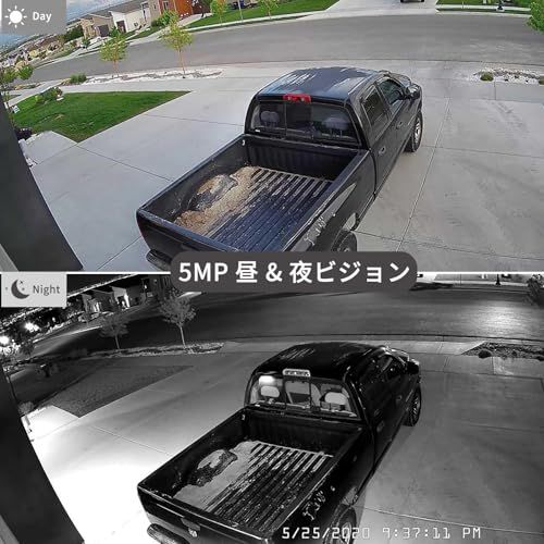 【新品】Anpviz 超HD IP POE 防犯カメラ PoE給電 ONVIF対応 人感検知 アラーム 暗視撮影 全天候機能 監視カメラ 2.8 mmレンズ 音声マイク内蔵 IP66防水防塵 73455acd