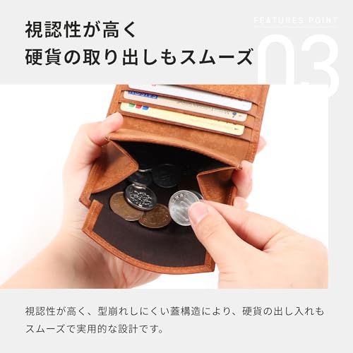 【新品】[lemma] レンマ 財布 二つ折り財布 メンズ レディース さいふ Marisco マリスコ プエブロ コンパクト財布 本革 レザー 男性 女性 人気 おしゃれ ペトローリオ（プエブロ） d180c470