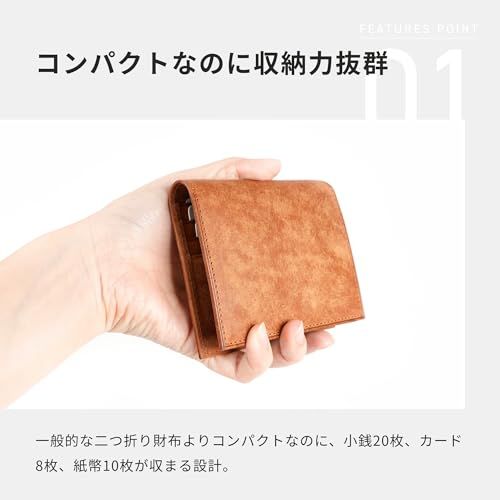 【新品】[lemma] レンマ 財布 二つ折り財布 メンズ レディース さいふ Marisco マリスコ プエブロ コンパクト財布 本革 レザー 男性 女性 人気 おしゃれ ペトローリオ（プエブロ） d180c470
