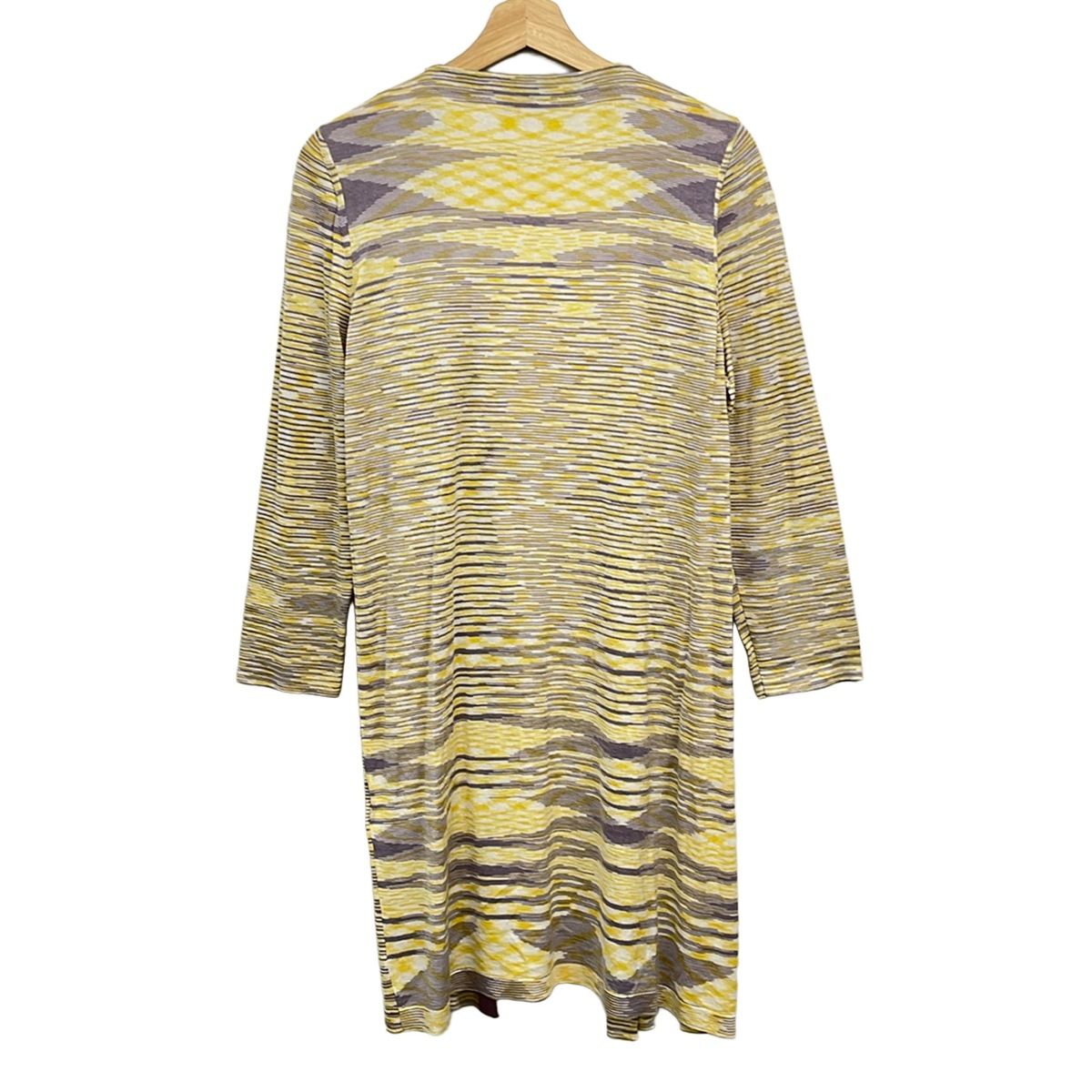 MISSONI(ミッソーニ) カーディガン サイズ42 M レディース - パープル