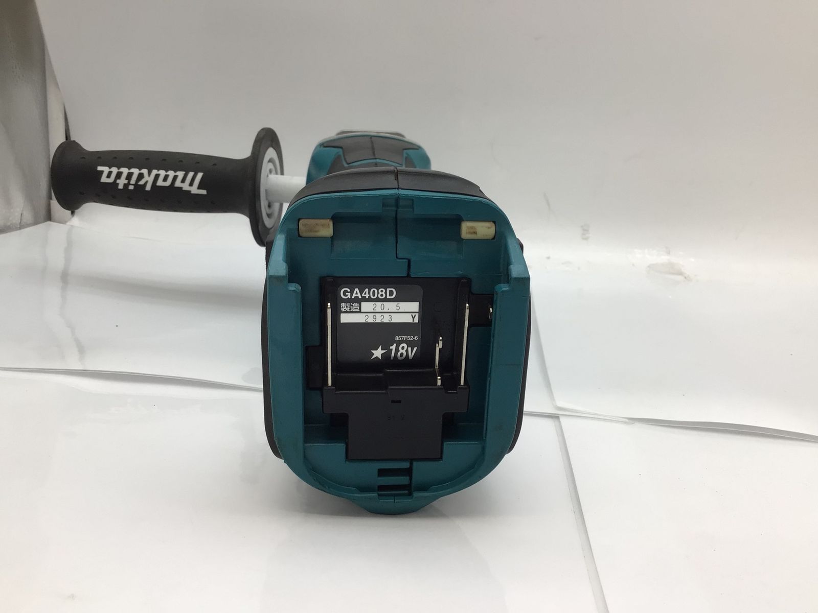 【中古品】Makita/マキタ GA408DZ ☆ ディスクグラインダー18V 本体のみ [IT_YT2AO][知立][M04]
