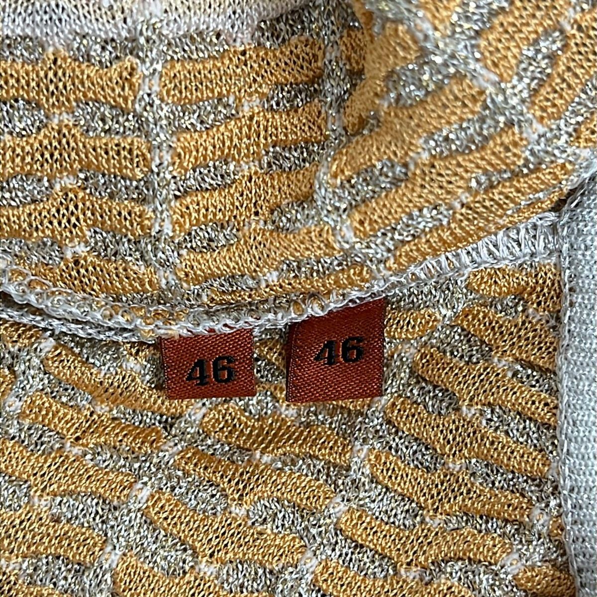 MISSONI(ミッソーニ) アンサンブル レディース美品 - シルバー×ライトピンク×マルチ ラメ