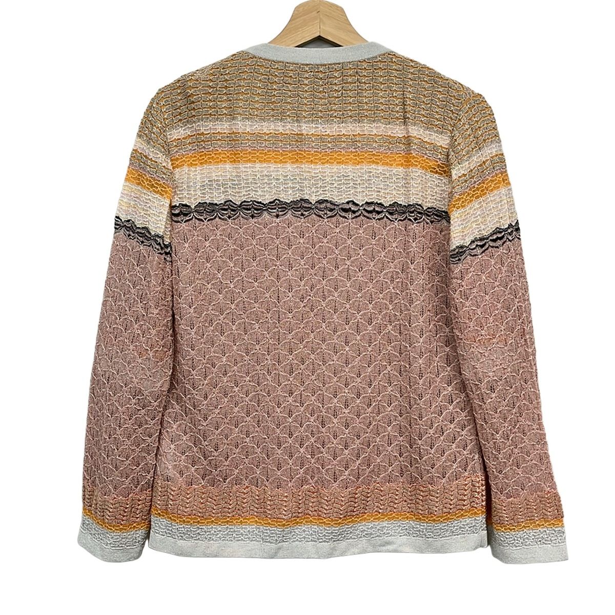 MISSONI(ミッソーニ) アンサンブル レディース美品 - シルバー×ライトピンク×マルチ ラメ