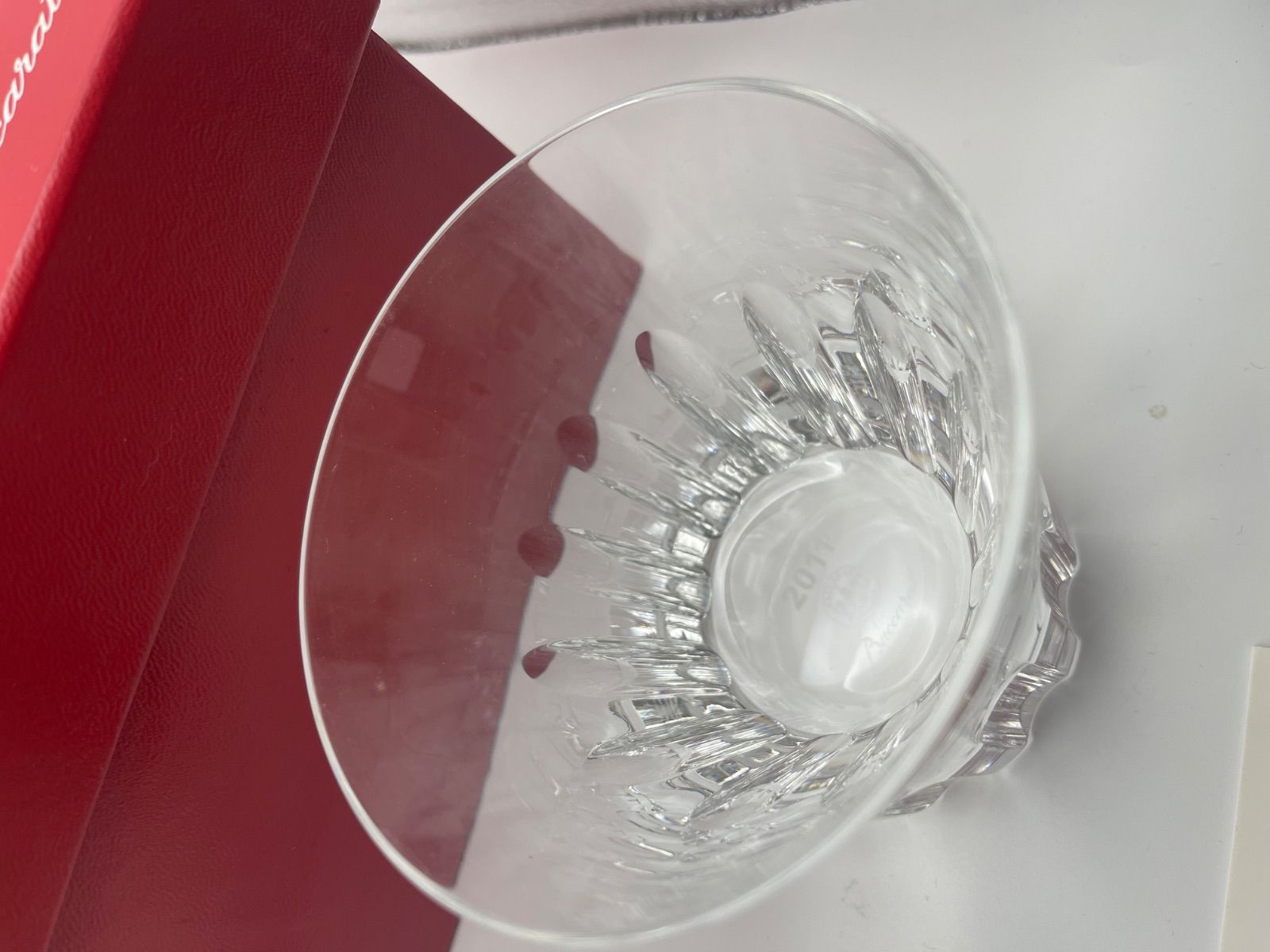 Baccarat バカラ　エトナ　ロックグラス2個セット 2011刻印入り