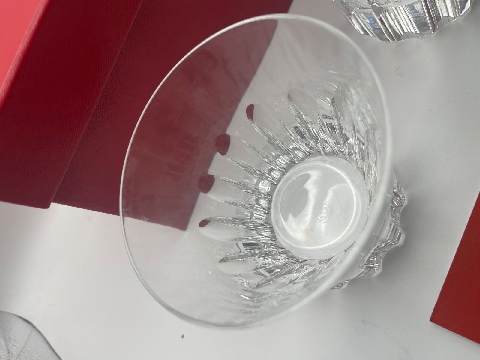 Baccarat バカラ　エトナ　ロックグラス2個セット 2011刻印入り