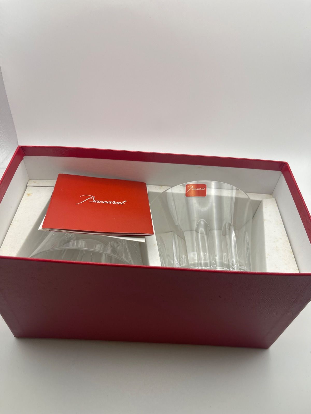 Baccarat バカラ　エトナ　ロックグラス2個セット 2011刻印入り