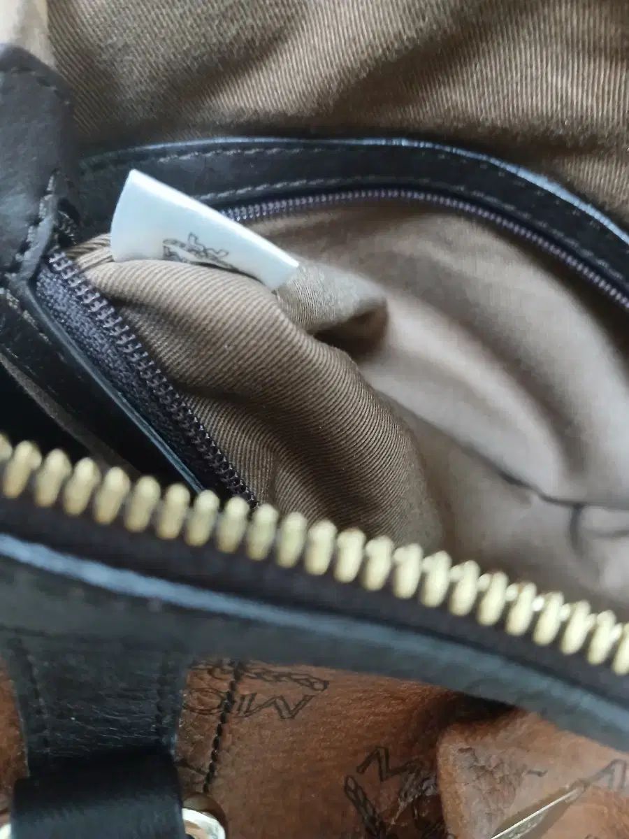 MCM ボストンバッグ ブラウン パータン
