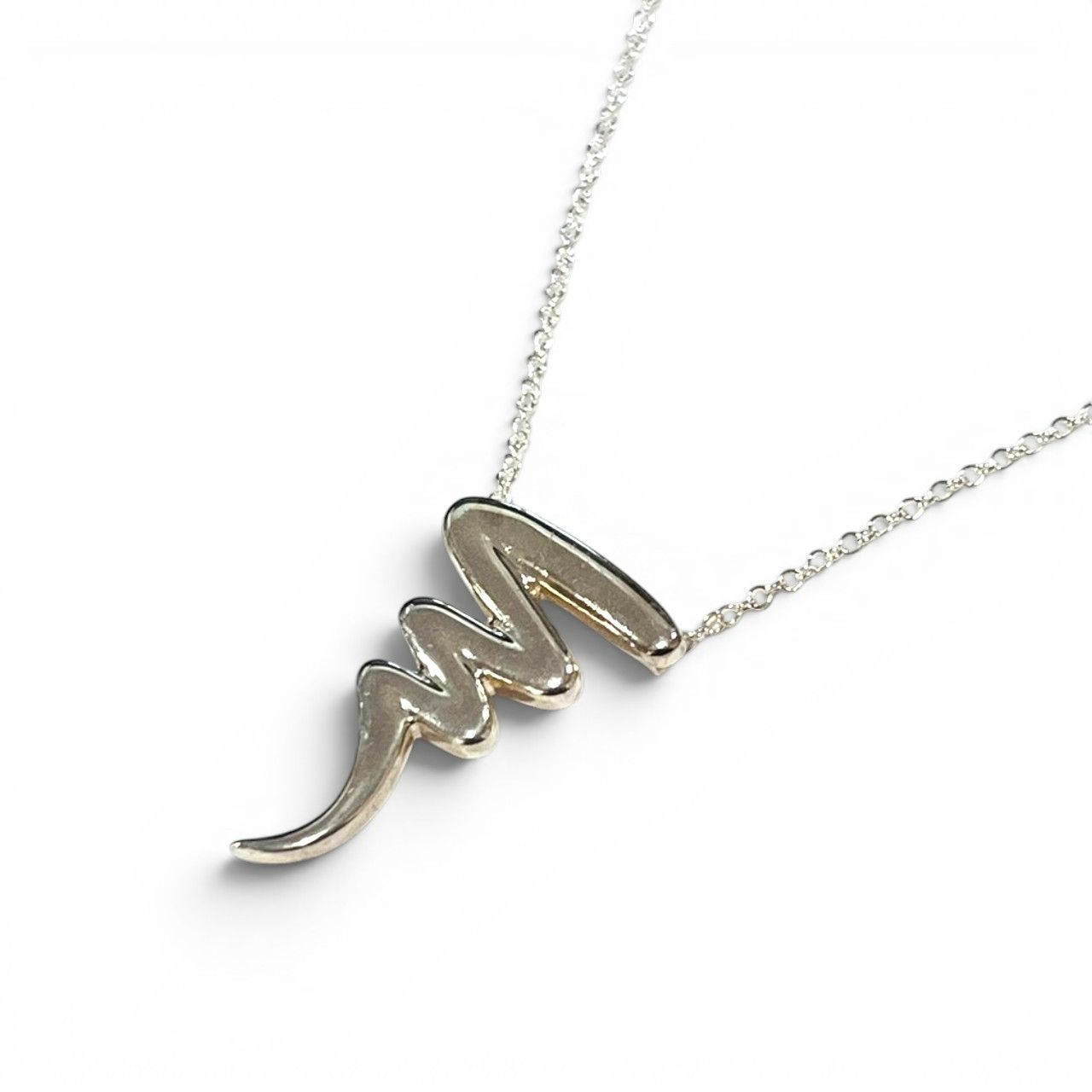 Tiffany &Co./ティファニー パロマピカソ スクリブル SV925 ネックレス ペンダント アクセサリー シルバー