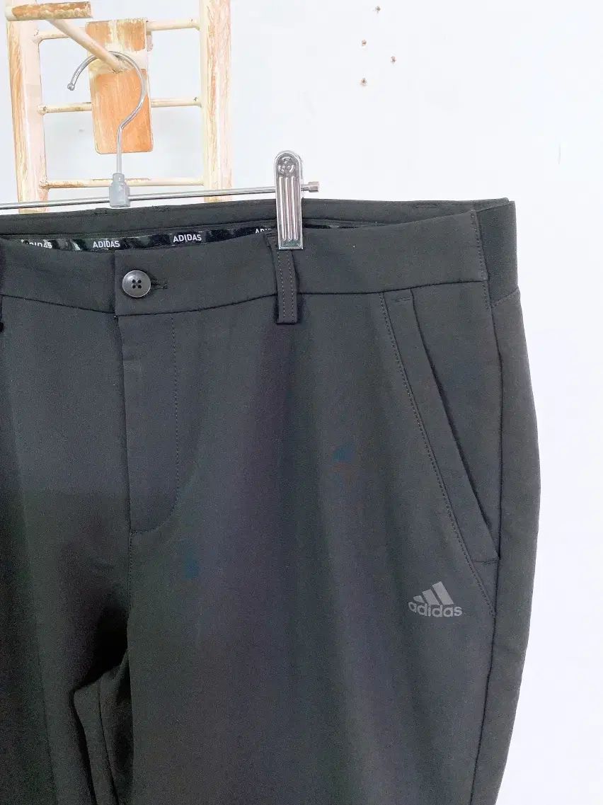 モンヴィンテージ(36インチ) adidas golf メンズ オーバーサイズ ブラック 起毛 ストレッチ パンツ モンヴィンテージ(36インチ) adidas golf メンズ オーバーサイズ ブラック 起毛 ストレッチ パンツ