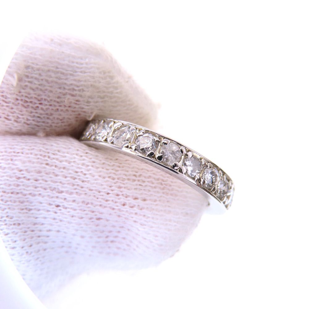 Pt900 ダイヤ1.051ct フルエタニティ リング 指輪 プラチナ/ダイヤモンド 7号 ジュエリー 0058【中古】 レディース Pt900 ダイヤ1.051ct フルエタニティ リング 指輪 プラチナ/ダイヤモンド 7号 ジュエリー 0058【中古】 レディース