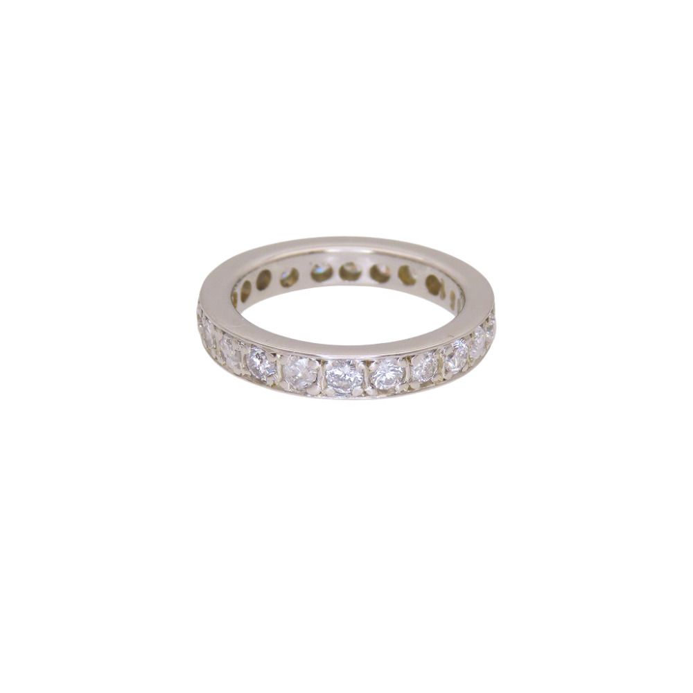Pt900 ダイヤ1.051ct フルエタニティ リング 指輪 プラチナ/ダイヤモンド 7号 ジュエリー 0058【中古】 レディース Pt900 ダイヤ1.051ct フルエタニティ リング 指輪 プラチナ/ダイヤモンド 7号 ジュエリー 0058【中古】 レディース