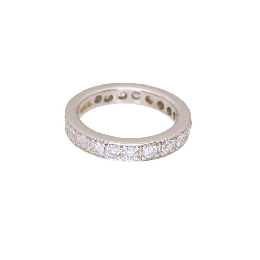 Pt900 ダイヤ1.051ct フルエタニティ リング 指輪 プラチナ/ダイヤモンド 7号 ジュエリー 0058【中古】 レディース Pt900 ダイヤ1.051ct フルエタニティ リング 指輪 プラチナ/ダイヤモンド 7号 ジュエリー 0058【中古】 レディース