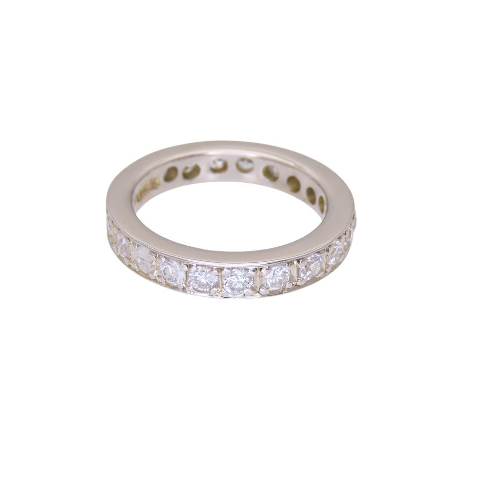 Pt900 ダイヤ1.051ct フルエタニティ リング 指輪 プラチナ/ダイヤモンド 7号 ジュエリー 0058【中古】 レディース Pt900 ダイヤ1.051ct フルエタニティ リング 指輪 プラチナ/ダイヤモンド 7号 ジュエリー 0058【中古】 レディース