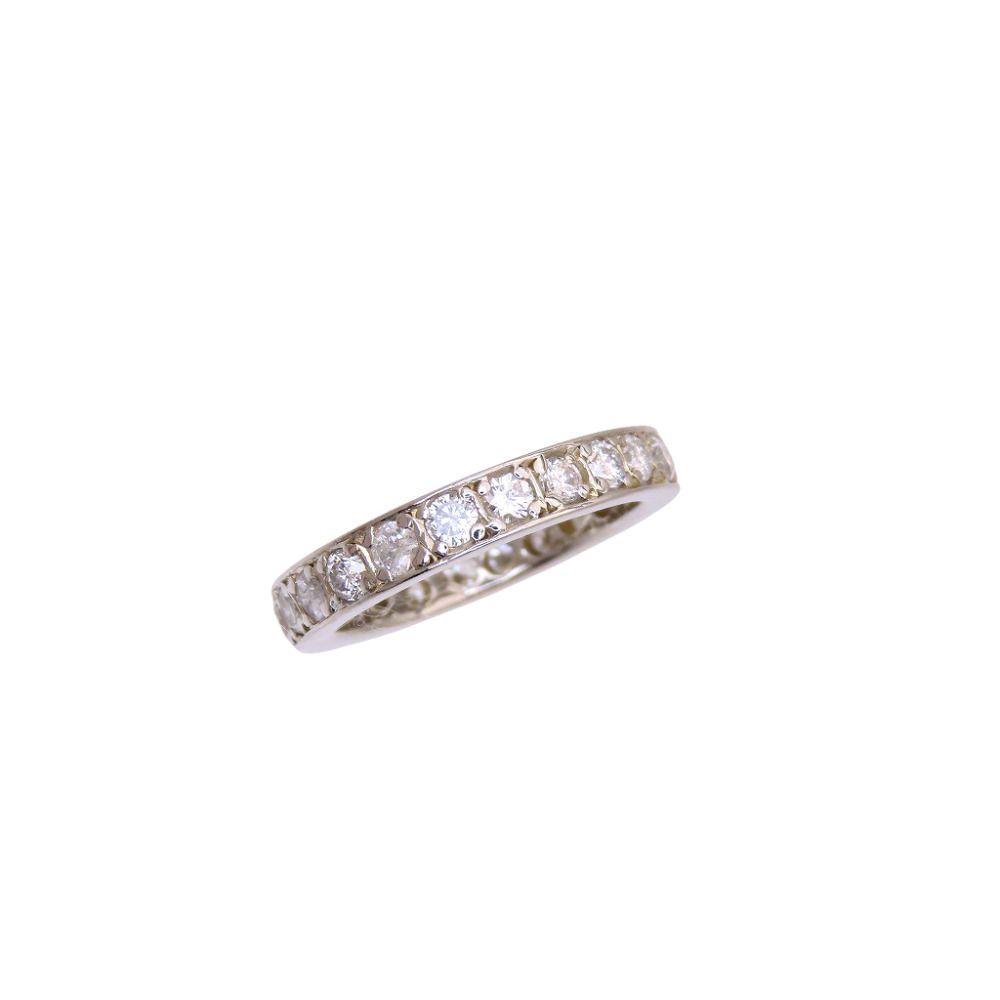 Pt900 ダイヤ1.051ct フルエタニティ リング 指輪 プラチナ/ダイヤモンド 7号 ジュエリー 0058【中古】 レディース Pt900 ダイヤ1.051ct フルエタニティ リング 指輪 プラチナ/ダイヤモンド 7号 ジュエリー 0058【中古】 レディース