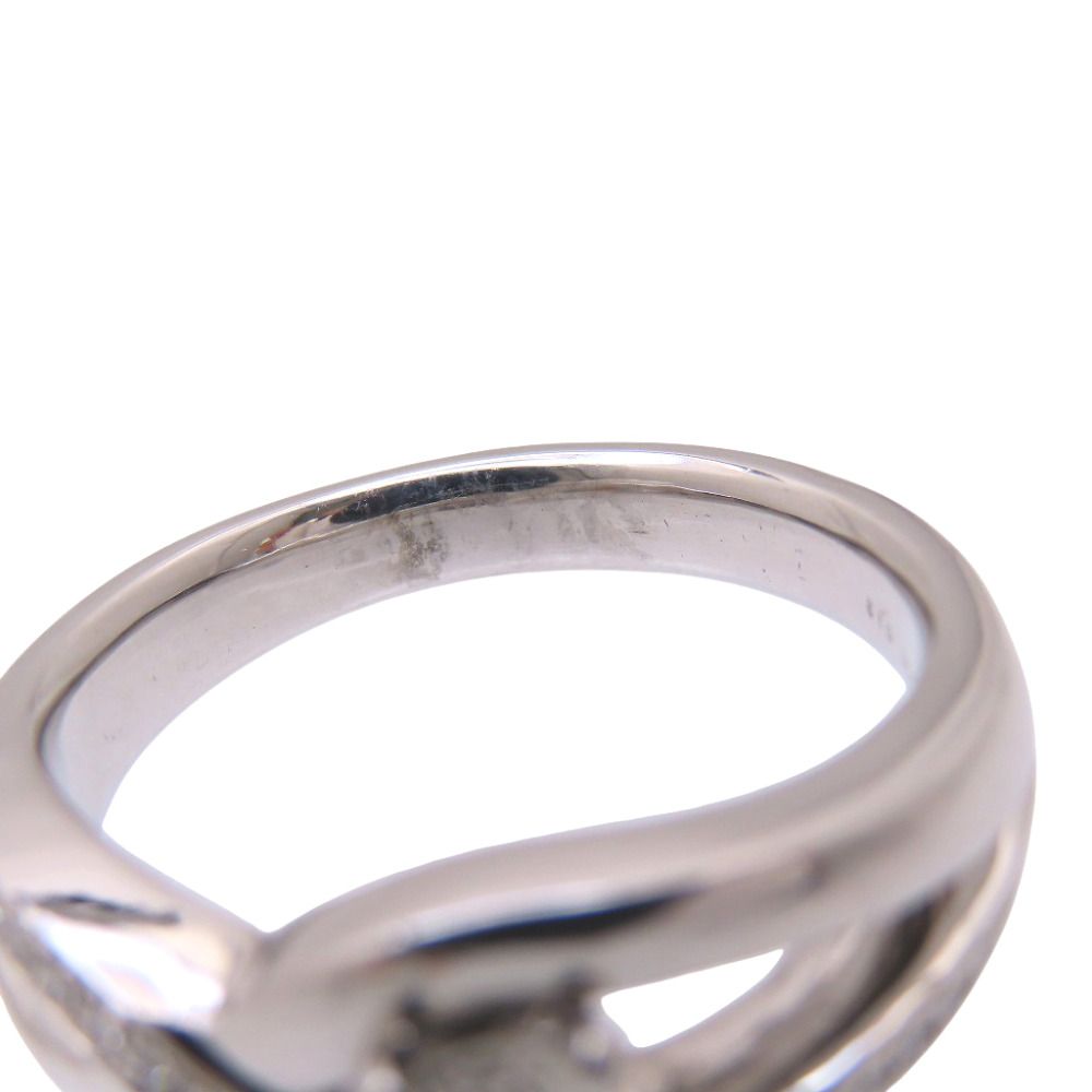 新品同様 ダイヤ0.627ct 0.13ct Pt950 25号 リング・指輪 ダイヤモンド プラチナ 19.1g ジュエリー 0078【中古】