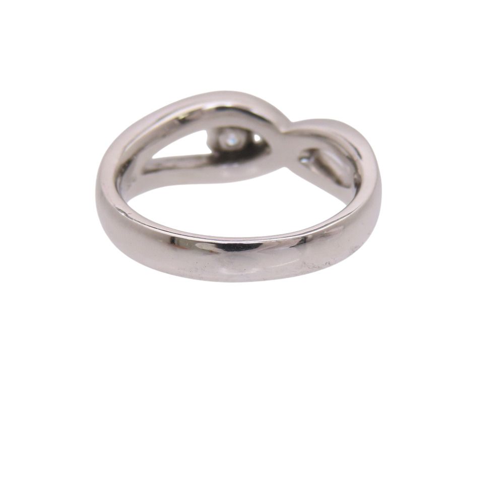 新品同様 ダイヤ0.627ct 0.13ct Pt950 25号 リング・指輪 ダイヤモンド プラチナ 19.1g ジュエリー 0078【中古】