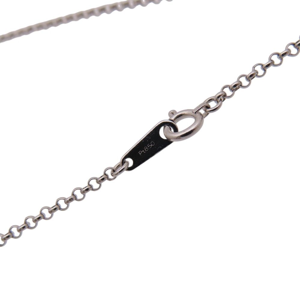 美品 ハートシェイプダイヤ1.693ct / ダイヤ0.44ct Pt900 / K18YG / Pt850 ネックレス ダイヤモンド プラチナ ジュエリー 0074【中古】