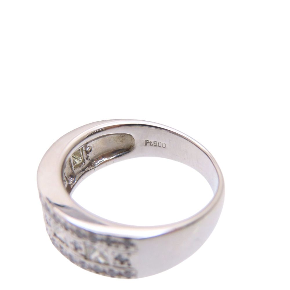 美品 Pt900 ダイヤ1.00ct リング 11.5号 指輪 プラチナ/ダイヤモンド 11.5号 8.2g ジュエリー 0059【中古】