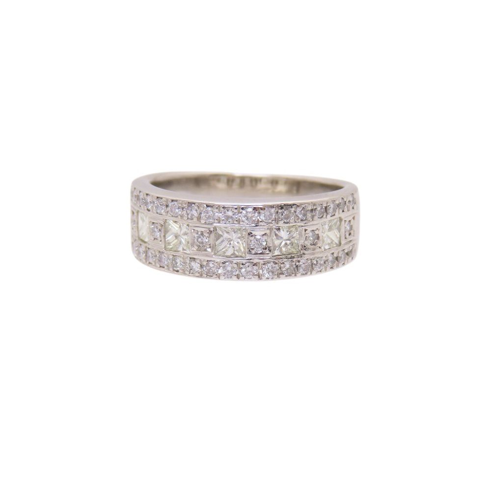 美品 Pt900 ダイヤ1.00ct リング 11.5号 指輪 プラチナ/ダイヤモンド 11.5号 8.2g ジュエリー 0059【中古】