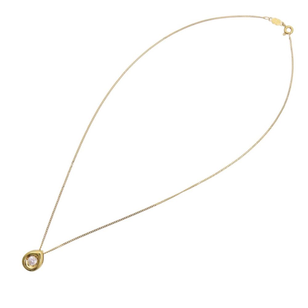 美品 ウノアエレ K18YG ダイヤ0.356ct ネックレス イエローゴールド ダイヤモンド ジュエリー 0070【中古】UNOAERRE 美品 ウノアエレ K18YG ダイヤ0.356ct ネックレス イエローゴールド ダイヤモンド ジュエリー 0070【中古】UNOAERRE
