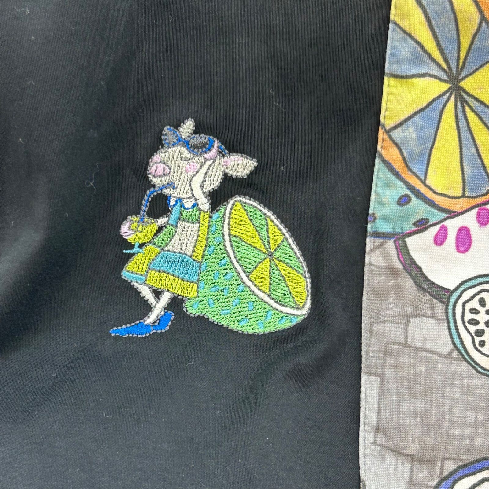 アルベロベロ オレボレブラ ぶたさん トロピカル柄 Tシャツ 半袖