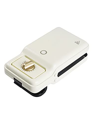 SOLEMOOD ホットサンドメーカー 電気 ワッフルメーカー 電気 圧着式 上下両面焼き ホットサンドメーカー大きめ 耳まで焼ける 4つのプレートが付属 わっふるめーかー 焼きグリルとして 朝食とランチ用に 家庭主婦/一人暮らしの方 簡単に 4f0e9b1d