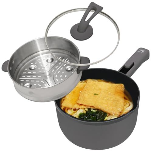 every U. 電気鍋 小型 1台多役 直径20cm コンパクト 片手鍋 焼く・炒める・煮る・茹でるに対応 無水調理 OK 焦げ付きにくい セラミックコーティング 温度調整付き 一人暮らし 車中泊 キャンプ (2.0L)mi bbc7b386 every U. 電気鍋 小型 1台多役 直径20cm コンパクト 片手鍋 焼く・炒める・煮る・茹でるに対応 無水調理 OK 焦げ付きにくい セラミックコーティング 温度調整付き 一人暮らし 車中泊 キャンプ (2.0L)mi bbc7b386