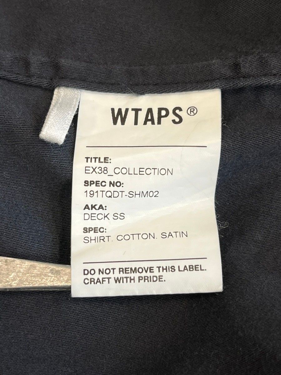 ダブルタップス WTAPS 19SS DECK SS SHIRT 黒 191TQDT-SHM02 2 半袖シャツ ブラック 101MT-6262 ダブルタップス WTAPS 19SS DECK SS SHIRT 黒 191TQDT-SHM02 2 半袖シャツ ブラック 101MT-6262